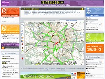 Aperu du site SYTADIN - info trafic, circulation, bouchons Paris & Ile de France