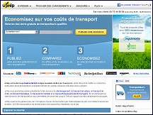 Aper�u du site uShip - bourse de fret, annonces gratuites, transport moins cher