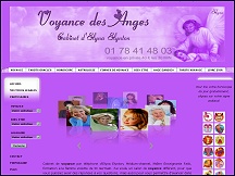 Aperu du site Voyance des Anges - site de voyance au tlphone, mdium spirituel