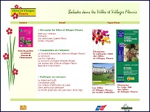 Aperu du site Le site des Villes et Villages Fleuris