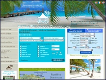 Aperu du site Htel en Rpublique Dominicaine - guide htels et rsa en ligne