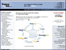 Aperçu du site RegionsJob.com