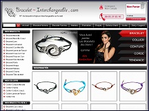 Aperu du site Bracelet Interchangeable - bracelets, colliers i.d x-change France