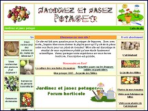 Aperçu du site Jardinez et jasez potager