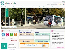 Aperu du site RATP - infos utiles sur les transports  Paris et en Ile de France