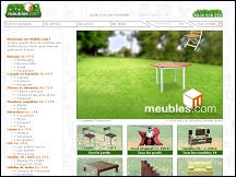 Aperu du site Meubles.com - grand choix de meubles tous styles