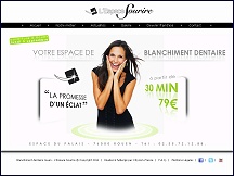 Aper�u du site Blanchiment dentaire pas cher - bar � sourire Espace Sourire Rouen