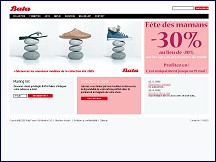 Aperçu du site Bata - chaussures hommes, femmes, enfants