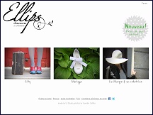 Aperu du site Chaussures Ellips - chaussures crateur, catalogue Ellips en ligne