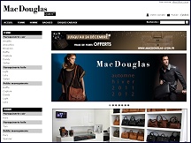 Aperu du site Mac Douglas Lyon - maroquinerie & sacs Mac Douglas, vente en ligne