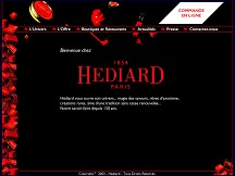 Aperçu du site Hediard - Epicerie fine