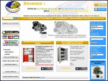 Aperu du site Dovenco - mobilier de bureau, fournitures & quipements de bureau 