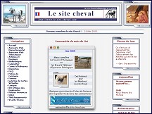 Aperçu du site Le-site-cheval.com
