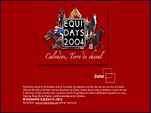 Aperçu du site Equidays.com