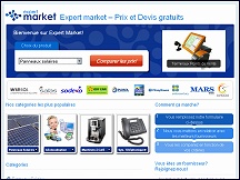 Aper�u du site ExpertMarket - devis comparatif gratuit, entreprise & particulier
