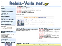 Aperu du site Relais-voile.net