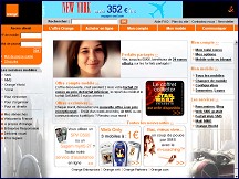 Aperçu du site Orange.fr - le portail Orange, offres mobiles, promotions Orange