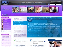 Aper�u du site Job Assistant - aide � la recherche d'emploi, communaut� en ligne