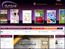 Aperu du site Numilog - livres numriques franais, e-books, librairie numrique