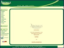 Aperçu du site Aromax.ch