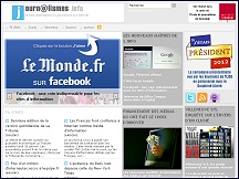 Aper�u du site Journalismes.info - actualit�s du web, journalisme sur internet