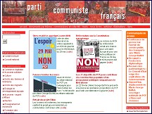 Aperu du site Parti Communiste Franais