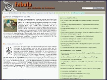 Aper�u du site Fabula.org - recherche en litt�rature, site d'actualit� litt�raire
