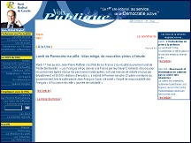 Aperçu du site Parti Radical de Gauche