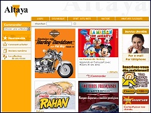 Aper�u du site Altaya France - collection Altaya, miniatures classiques en m�tal