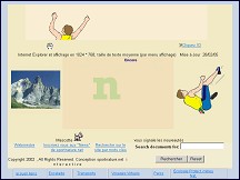 Aperçu du site Sportnature - portail des passionnés d'activités de pleine nature
