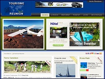 Aperu du site Tourisme Runion - guide du tourisme & htels  l'le de La Runion