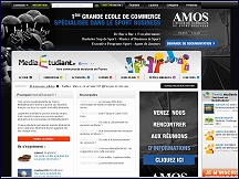 Aperu du site Media Etudiant - communaut tudiante en ligne, site d'tudiants