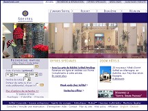 Aperçu du site Sofitel.com