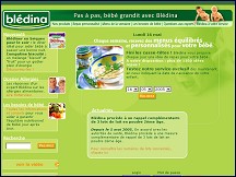 Aperçu du site Bledina.com