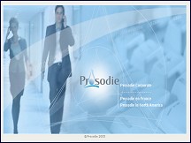 Aperçu du site Prosodie