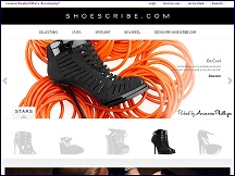 Aperu du site Shoescribe - chaussures femme de designer et crateur : Shoescribe