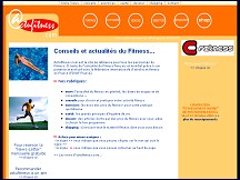 Aperçu du site Actufitness.com