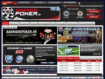 Aperu du site Barrire Poker - site de poker en ligne, tournois gratuits en ligne