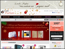 Aperçu du site Leader Parfum - parfumerie discount en ligne, parfums moins cher