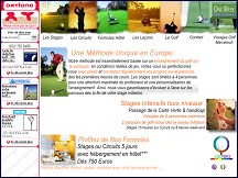 Aperçu du site One Week Golf School - Ecole de Golf