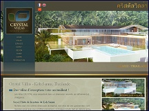 Aperu du site Crystal Villas Koh Samui - villas de luxe  Koh Samui en Thalande