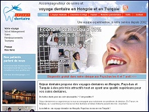 Aperu du site Sjour Dentaire - soins dentaires en Hongrie, Pays Bas et Turquie 