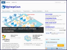 Aperu du site Tlcharger Cours - exercices, cours informatique gratuits en ligne