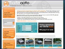Aperu du site Voitures occasion  boite automatique - annonces Boite-Auto.com