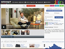 Aperu du site Surlecoup - petites annonces vido, achat vente, troc Surlecoup.fr