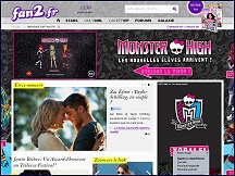 Aper�u du site Fan2 - actu des stars, magazine people, scoops c�l�brit�s: Fan2.fr