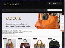 Aperu du site Sacs  main tendance, boutique de sacs pas cher : Sacamain-fr.com