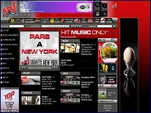 Aperu du site NRJ.fr - radio NRJ FM en direct, musique, concerts NRJ