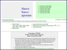 Aperçu du site Maison franco-japonaise à Tokyo