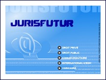 Aperçu du site Jurisfutur - ressources juridiques en ligne
